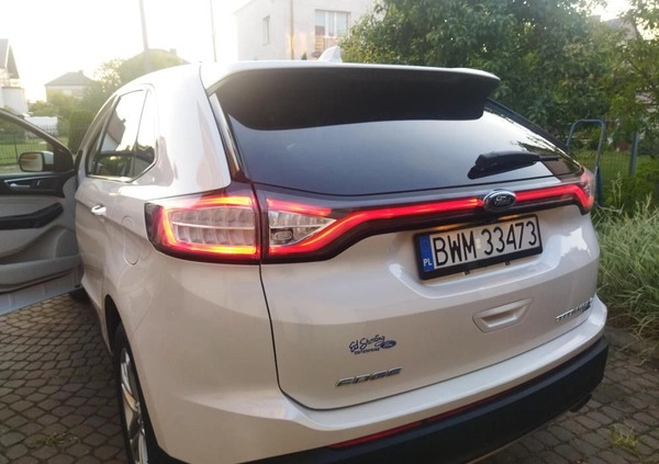 Ford EDGE cena 82900 przebieg: 137000, rok produkcji 2017 z Łapy małe 379